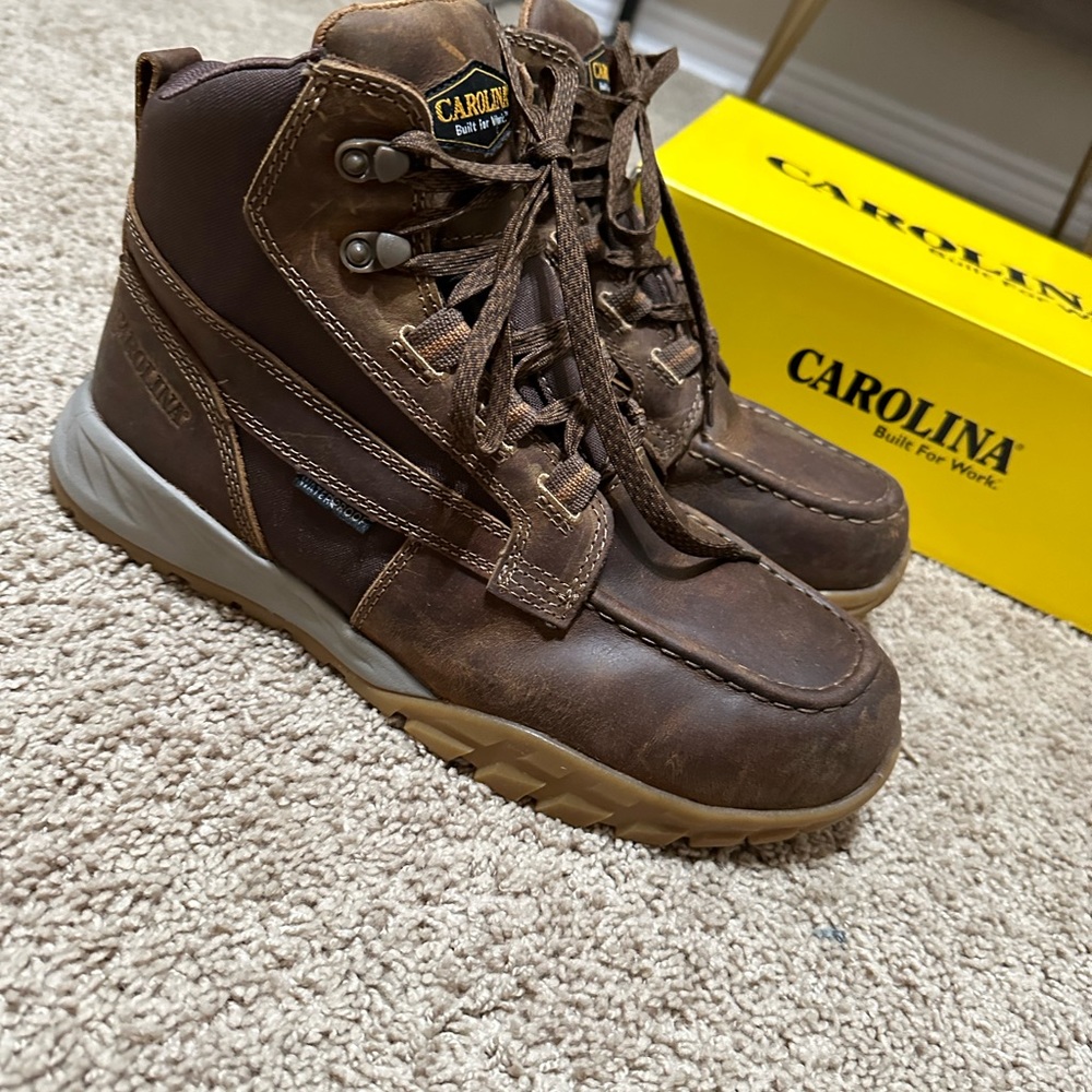 Steel toe work boots - Picture 7 of 8